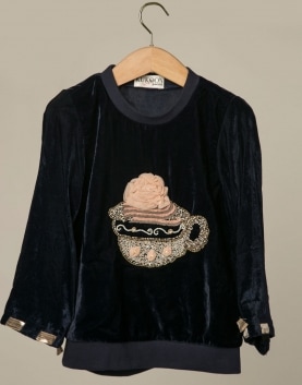 High Tea Embroidered Top