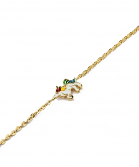 Unicorn Wristlet Chain Bracelet
