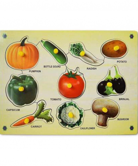 Allure Wooden Vegetables Tray