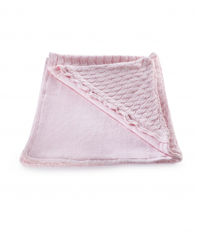 Baby Bath Cape Cable Knitted