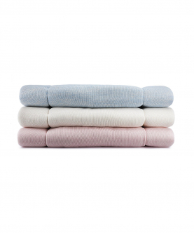 Pink Soft Playpen Baby Mattress Standard Knitted