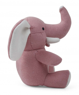 Elephant Baby Soft Toy (Chappy) Pink
