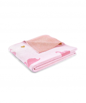 Vkaire Swan Baby Blanket - Pink 