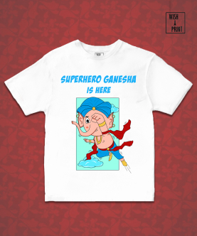 Superhero Ganesha T-shirt