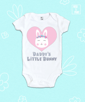 Daddy's Little Bunny Onesie
