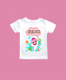 Personalised Baby Shark Cutness Overload T-Shirt