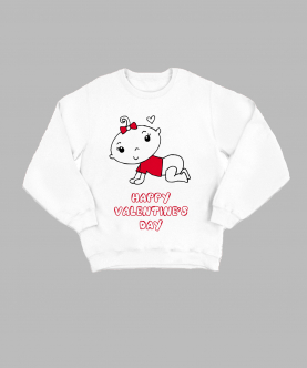 Baby Wishes Valentine Sweatshirt