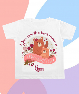 Personalised Best Mommy T-Shirt 