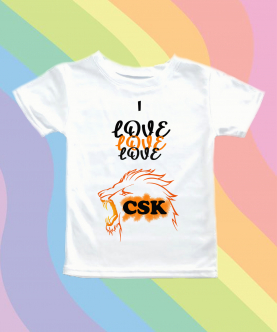 Personalised CSK Fan T-Shirt 