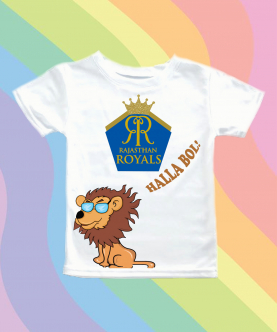 Personalised Rajasthan Royals T-Shirt 