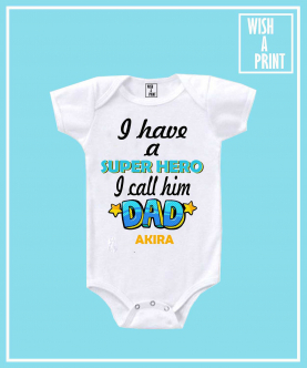 Father's Day Personalised Onsie