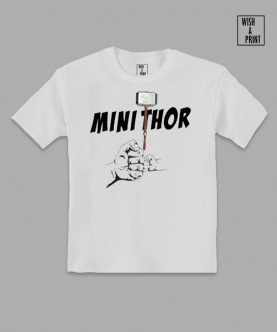 Mini Thor T-Shirt  For Kids