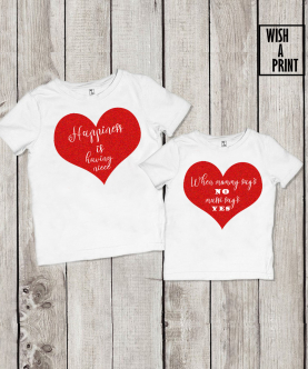 Personalised Baby And Massi Twinning T-Shirt