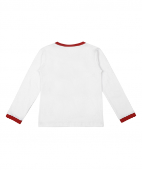 White Red Garfield T-Shirt