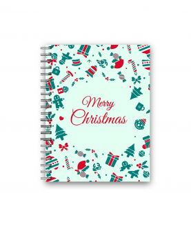 Personalised Merry Christmas Wiro Diary