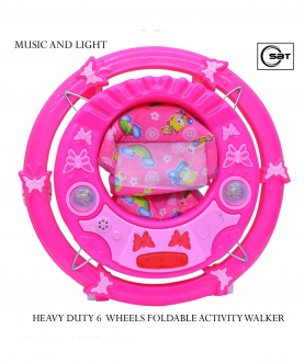 Allure Musical Activity Walker(Pink)