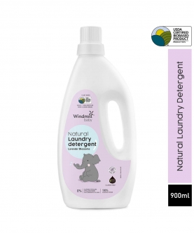 Windmill Baby Natural Liquid Laundry Detergent With Bio-enzymes, Plant Based, Lavender Blossoms-900ml