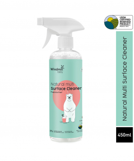 Windmill Baby Gift Hamper,Natural Multi Surface Cleaner And Natural Bottle And Dish Washer - 450 ml Each