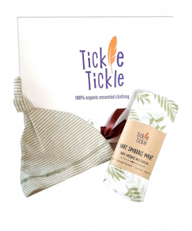 Welcome Tickle Baby Organic Gift Hampers (Olive)