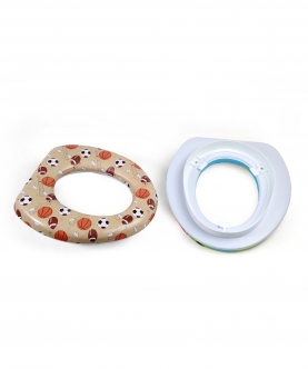 Athletic Star Beige Cushioned Potty Seat