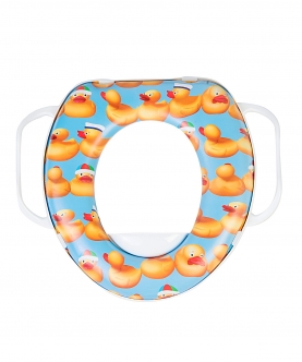 Ducks Blue Potty Seat With Handle