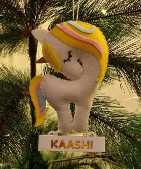 Unicorn - Christmas Ornament
