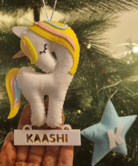 Unicorn - Christmas Ornament