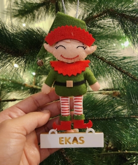 Little Elf - Christmas Ornament