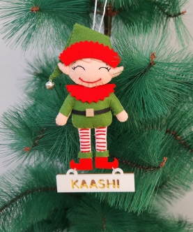 Little Elf Christmas Ornament
