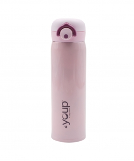 Pink Color Water Bottle Lol - 500 Ml