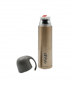 Water Bottle With Handle Containing Cup Cap Yp512 - 500 Ml