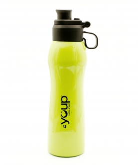 Lime Green Color Water Bottle Maisy - 600 Ml