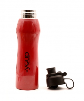 Red Color Water Bottle Maisy - 600 Ml