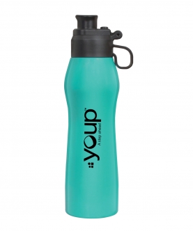 Teal Color Water Bottle Maisy - 600 Ml