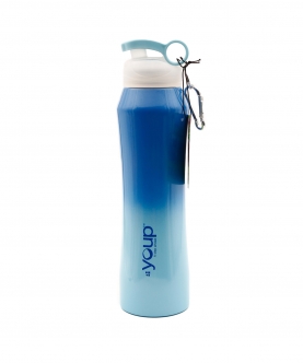 Blue And Dark Blue Color Water Bottle Passion701 - 700 Ml