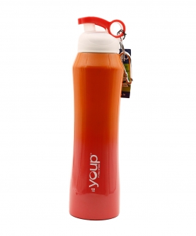 Orange And Red Color Water Bottle Passion701 - 700 Ml