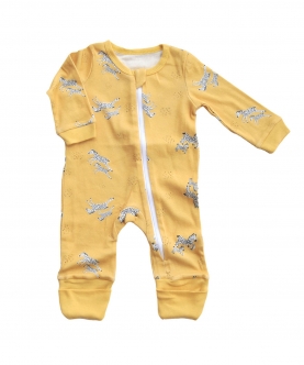 Zoe Zipup Organic Sleepsuit Newborn-3 years