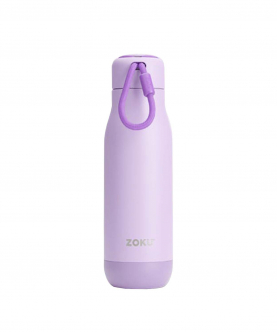 Zoku Lavender Stainless Steel Bottle, 500ml