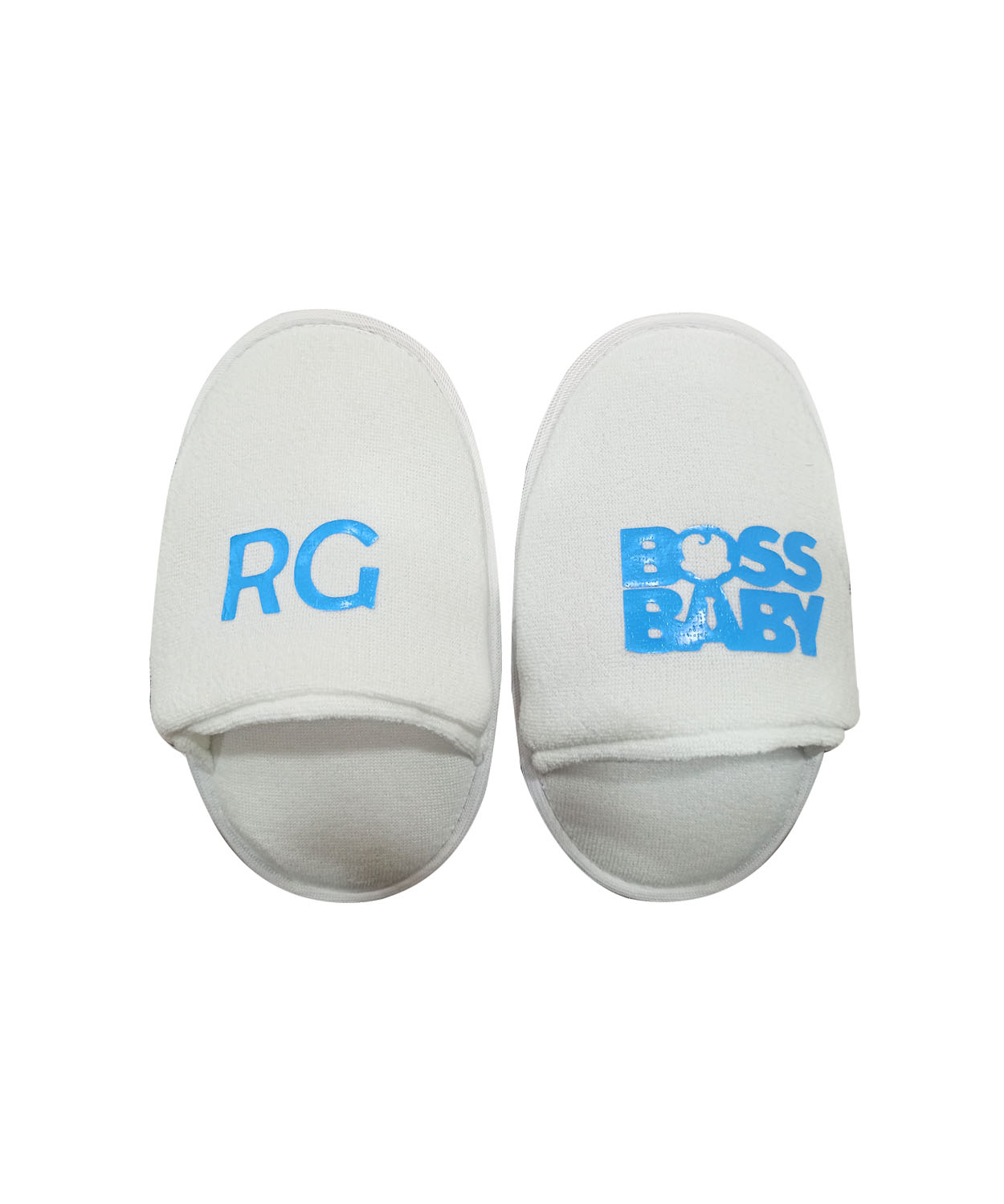 Personalised Cotton Terry Slippers